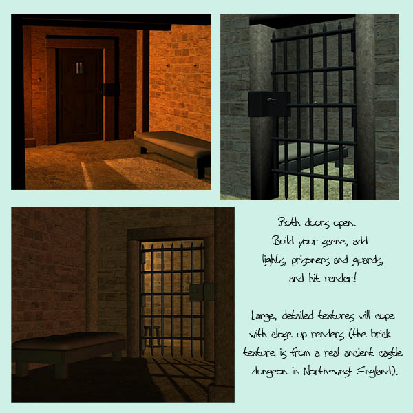 Opening doors and detailed textures