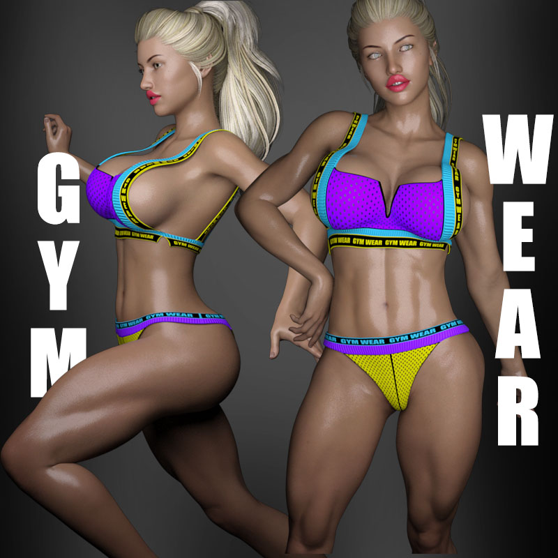 Nike Sports Outfit G8F/G8.1F - Daz Content by CR8